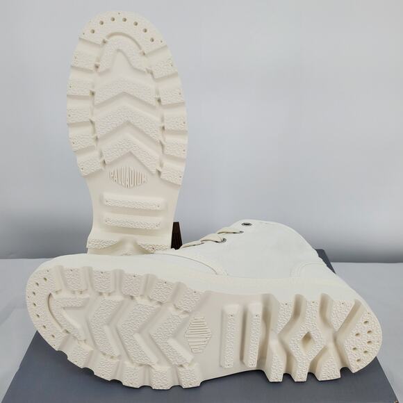 Palladium Unisex W8/M6.5 Pampa Hi Star White 92352-166-M New in Box - Picture 4 of 9